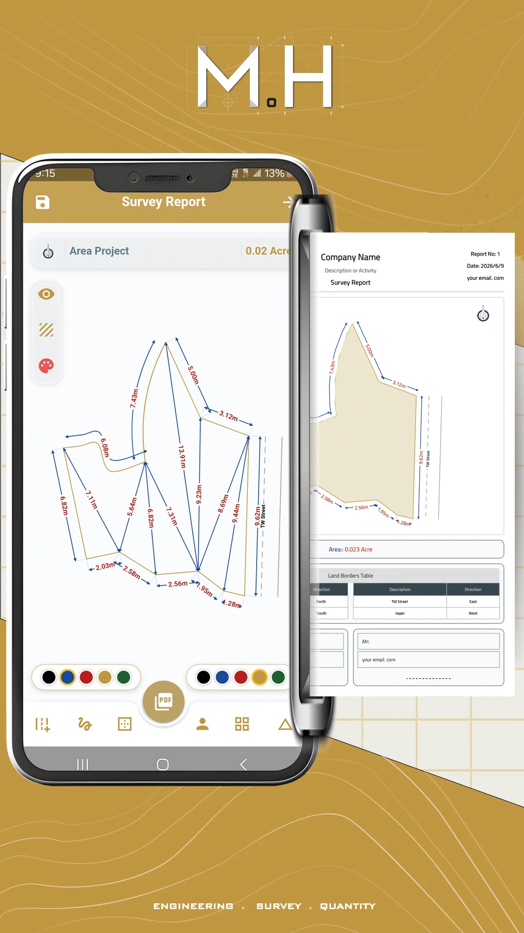 ALMASAH - Survey Land & BOQ screenshot