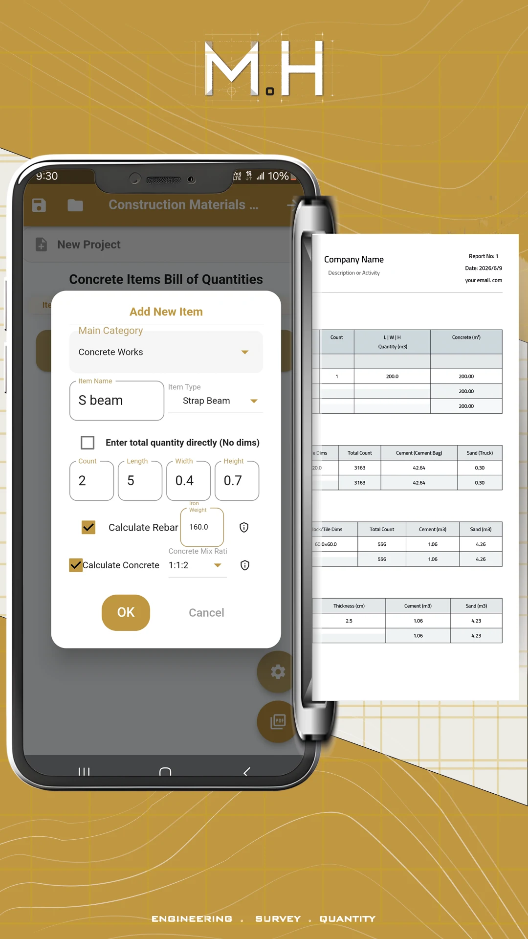 ALMASAH - Survey Land & BOQ screenshot